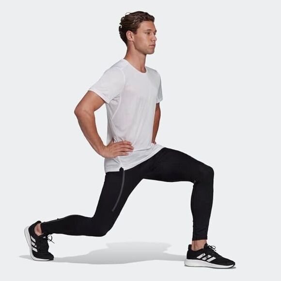 XL Mens NWT ADIDAS Saturday Tight Running Pants - Picture 3 of 5